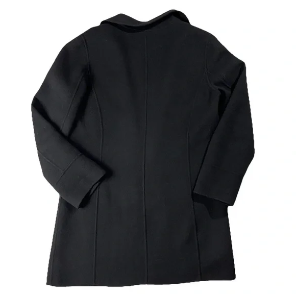 Kenar 100% Boiled Wool Black Jacket Cardigan Blazer - Picture 11 of 12